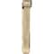 Ekena Millwork Traditional Craftsman Rough Sawn Bracket w/ Offset Brace, Douglas Fir, 6"W x 34"D x 38"H BKT0604X34X38TRA04RDF - alternate 2